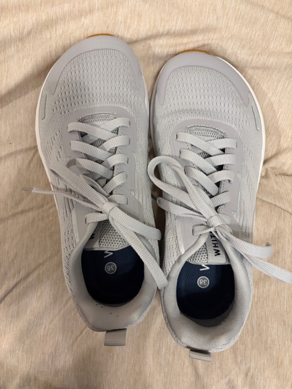 Light Gray Athletic Sneakers